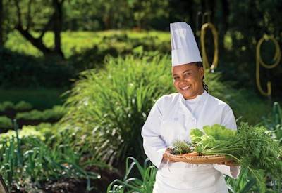 Dik Dik Hotel organic on-site farm garden fresh produce restaurant Arusha Tanzania