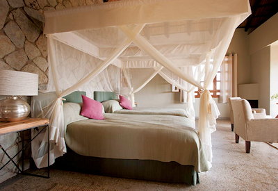 Kitela Lodge appointed suite private terrace furnished en-suite shower Tanzania