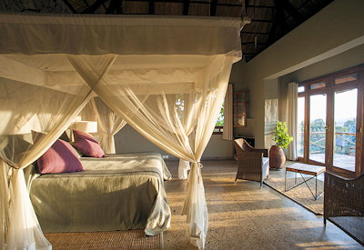 Kitela Lodge bedroom excellent views Ngorongoro highlands coffee plantation Tanzania