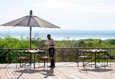Lake Burunge Tented Camp game drives 10 minutes Tarangire National Park budget Tanzania