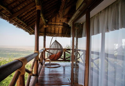 Lake Manyara Kilimamoja Lodge private intimate viewing deck Kilimanjaro Meru views Tanzania