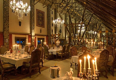 Lake Manyara Kilimamoja Lodge central guest area lounge dining Tanzania