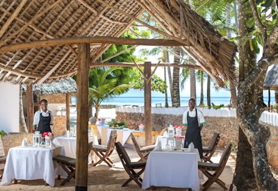 Diamonds Mapenzi Beach Club friendly attentive staff Zanzibar Tanzania