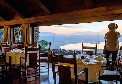 Ngorongoro Serena Safari Lodge Ngorongoro Caldera views UNESCO World Heritage Tanzania