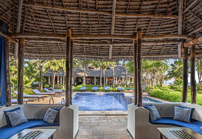 The Palms Zanzibar intimate swimming pool Bwejuu beach Indian Ocean Zanzibar