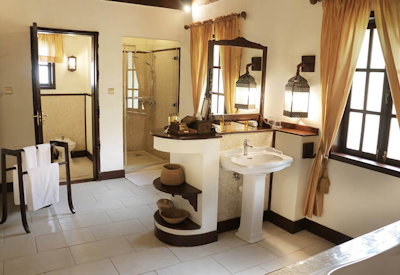 The Palms Zanzibar stunning en-suite bathroom villa Bwejuu Zanzibar Tanzania