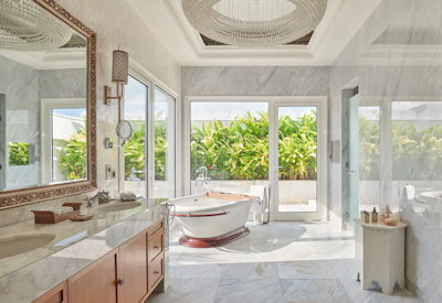 Park Hyatt Zanzibar large en-suite bathroom Stone Town Zanzibar Tanzania