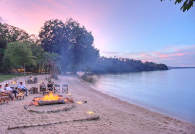 Rubondo Island Camp Lake Victoria waters equatorial rainforest Rubondo Island Tanzania