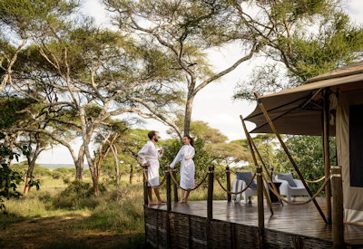 Sanctuary Swala Camp romantic tented suite Tarangire National Park Sanctuary Retreats Tanzania