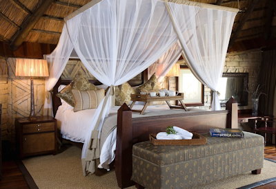 Mivumo River Lodge luxurious bedroom en-suite Rufiji River Delta Selous Tanzania