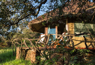 Serengeti Simba Lodge beautiful private safari suite Ikona Wildlife Management Tanzania