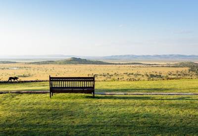 Singita Sasakwa Lodge panoramic Grumeti Reserve Serengeti Plains Sasakwa Hill Tanzania