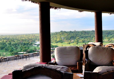Tarangire Safari Lodge exceptional bluff views Tarangire River National Park Tanzania