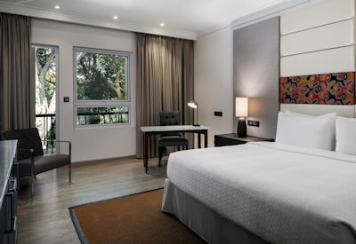 Four Points by Sheraton Arusha en-suite room elegant furnishings satellite TV safe Tanzania