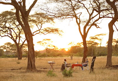 Ubuntu Migration Camp private dinner bush breakfast picnic barbecue Tanzania