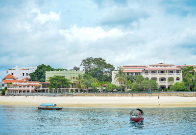 Zanzibar Serena Hotel classic Stone Town hotel live music Spice Garden tours Tanzania