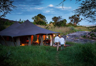 Serengeti Pioneer Camp fly-in Moru Kopjes central Serengeti Carefree Tanzania Safari