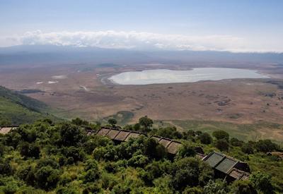 Ngorongoro Conservation Area Maasai cattle crater rim Kifaru Safari Tanzania