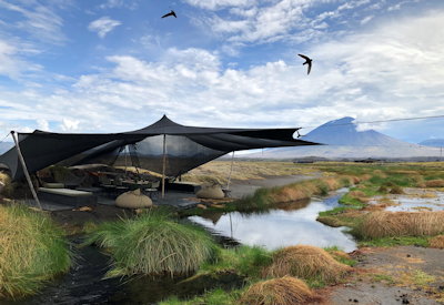 Empakaai Crater rim fly camp sunrise Ngorongoro Conservation Area Tanzania