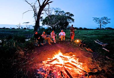 Ngorongoro Crater floor descent Big Five picnic Simba Safari Tanzania