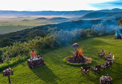 Ngorongoro Crater black rhino lion UNESCO World Heritage Simba Safari Tanzania