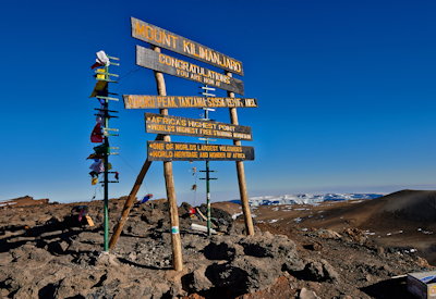 Kilimanjaro Marangu Route night summit personal guide Uhuru Peak acclimatisation Tanzania