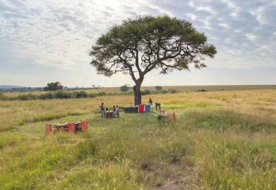 Asilia luxury tented suite private veranda Under Canvas Asilia Tanzania