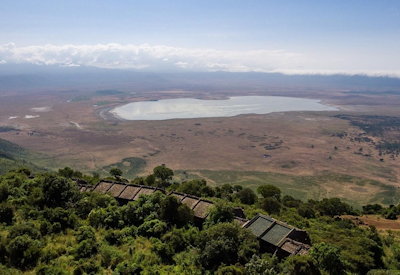 Ngorongoro Crater floor picnic Big Five black rhino Vistas Plains Spice Tanzania