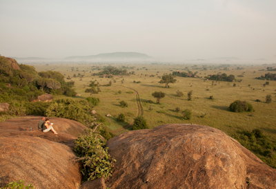 Simeo River drainage wildlife elephant cheetah impala Walk The Great Migration Tanzania