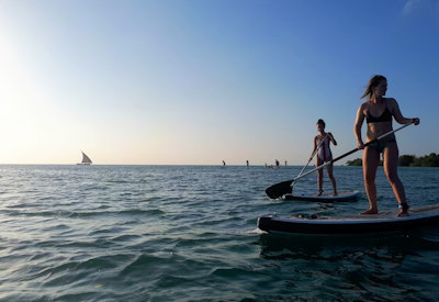 Zanzibar Water Sports Safari kitesurfing diving snorkelling Indian Ocean rates Tanzania