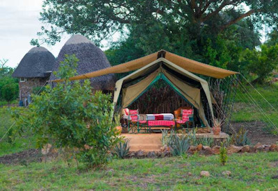 Kidepo Savannah Lodge Kalokudo gate easy access fly-in 3-day safari Uganda