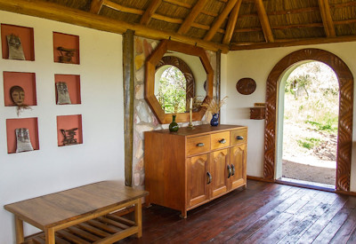 Mantana's Lake Mburo Camp en-suite bathroom hot cold water solar-powered Uganda