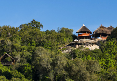 Mihingo Lodge classic family-owned pre-Cambrian granite kopje Lake Mburo Uganda