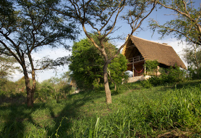 Murchison River Lodge southern bank River Nile Murchison Falls National Park Uganda