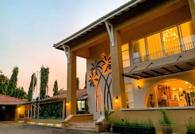 Hotel No.5 famed boutique Entebbe Uganda leafy suburb tranquil retreat