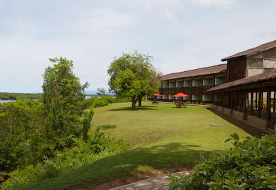 Paraa Safari Lodge bush breakfast safari experience Murchison Falls National Park Uganda