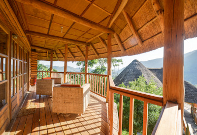 Trackers Safari Lodge Bwindi Impenetrable Forest National Park 1500m altitude Uganda
