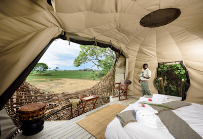 Chisa Busanga Camp four Nests 4 metres high weaver bird inspired Busanga Plains Zambia