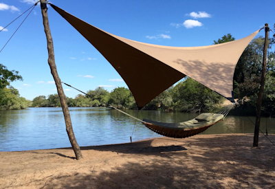 Fig Tree Bush Camp lazy afternoon sundowners campfire dinner Kafue National Park Zambia