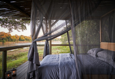Guided walking safari and open vehicle game drives exploring the rich wildlife areas near Kapamba Bushcamp