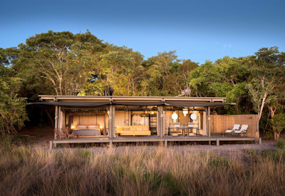 King Lewanika Lodge exclusive off beaten circuit Liuwa Plain National Park Zambia