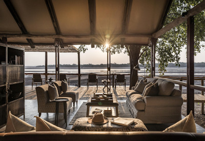 Guided walking safari tracking wildlife in South Luangwa National Park with Kulandila Camp