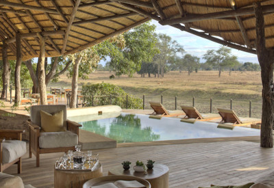 Lion Camp exclusive safari lodge situated in the remote and wildlife-rich northern sector of South Luangwa