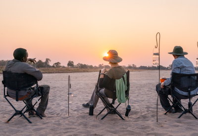 Intimate and exclusive safari experience accommodating only a small number of guests at Luwi Bush Camp