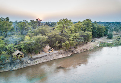Mwaleshi Camp exclusive walking safari camp nestled in the remote North Luangwa National Park