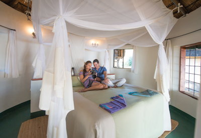 Nsefu Camp classic 1950s rondavel Robin Pope Safaris South Luangwa Zambia