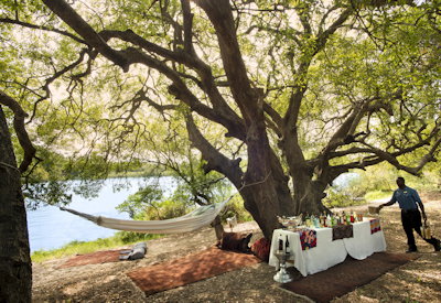 Royal Chundu Zambezi River Lodge Relais Chateaux only property Zambia Victoria Falls