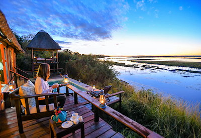Royal Zambezi Lodge Deluxe Suite private plunge pool Zambezi River Lower Zambezi Zambia