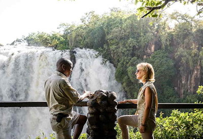 Sussi Chuma Lodge 12km Victoria Falls hippo elephant Mosi-oa-Tunya National Park Zambia