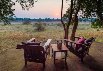 Tena Tena Camp armchair safari mahogany grove Luangwa River wildlife Robin Pope Zambia